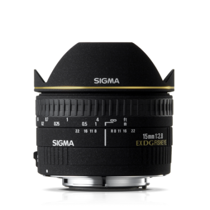 Sigma Lens 15mm F2.8 EX DG Diagonal Fisheye-0