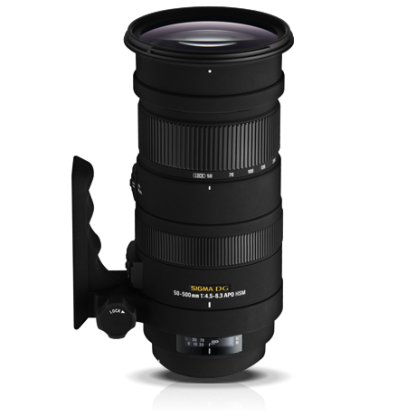 Sigma Lens 50-500mm f4-5,6 EX APO HSM OS Nikon and Canon Mount-0