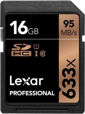 Lexar Professional 633x 16GB SDHC UHS-I/U1 Card - LSD16GCB1NL633 -0