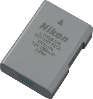 Nikon EN-EL14a Lithium Ion Rechargeable Battery for Camera -0