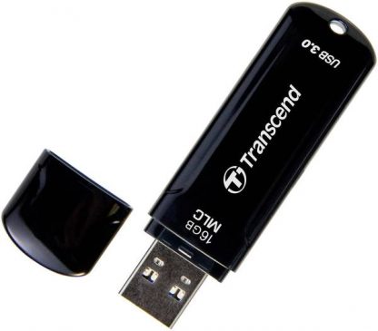 Transcend JetFlash™ 750K USB stick 16 GB Black TS16GJF750K USB 3.0-0